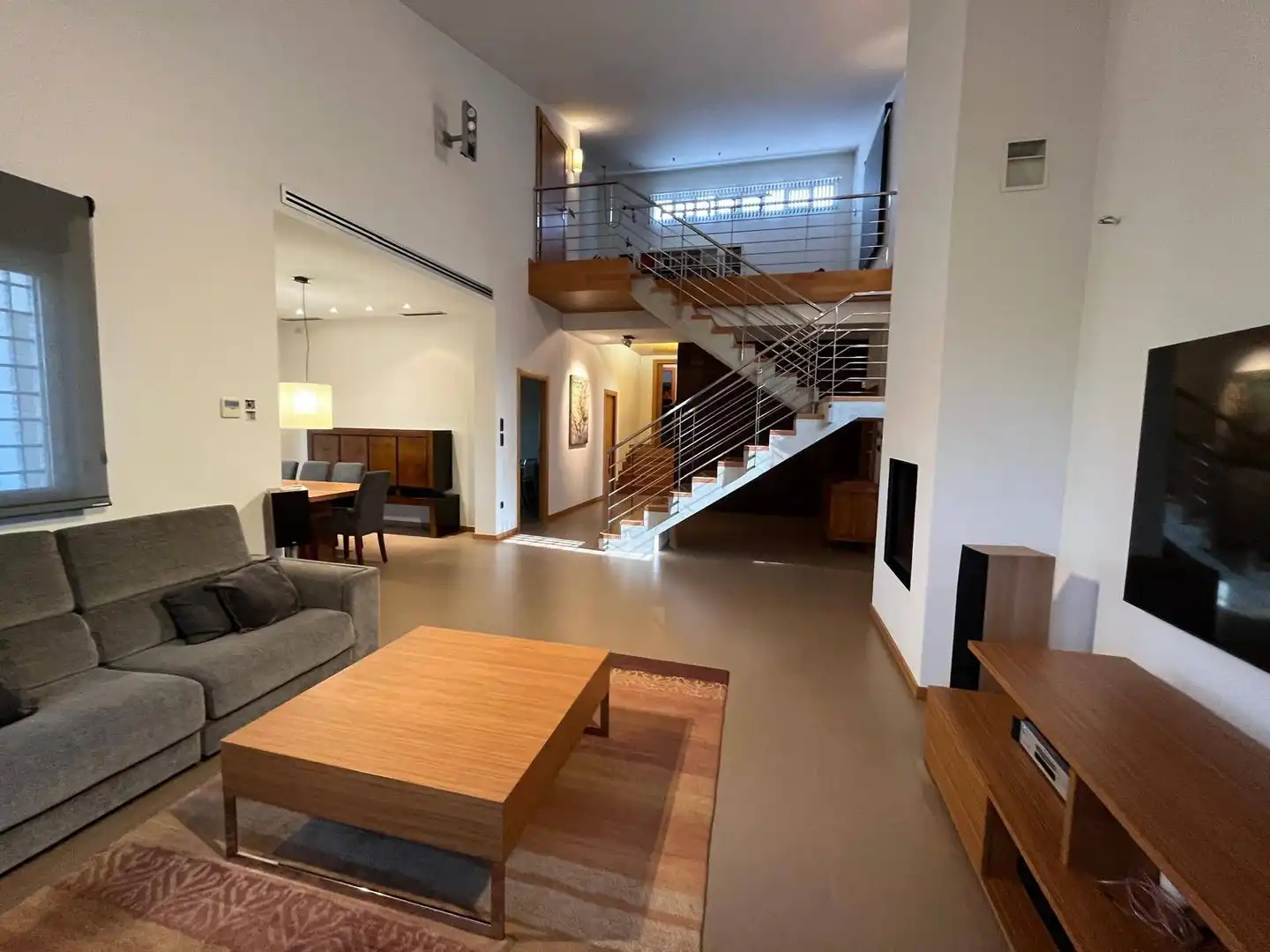 Living room of Houses for sale in Elche / Elx  with Air Conditioner, Private garden and Terrace