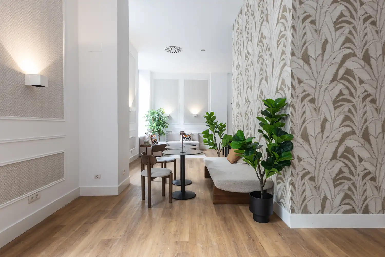 Sala de estar de Piso de alquiler en Valencia con Aire acondicionado, Calefacción y Jardín privado