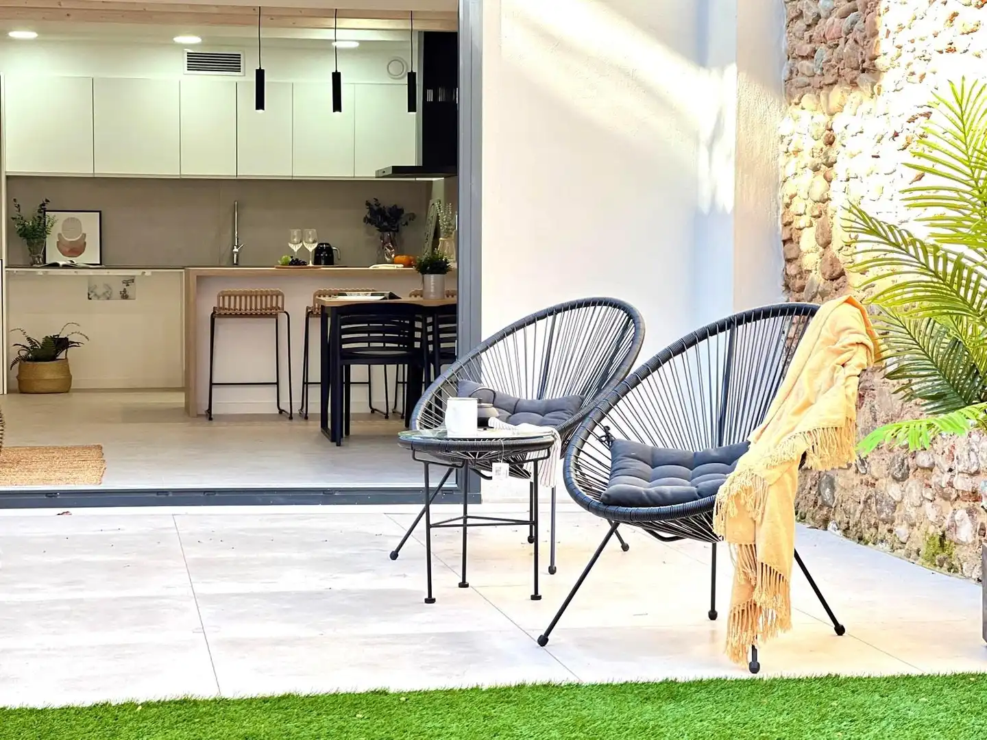 Terraza de Casa o chalet en venta en Granollers con Aire acondicionado, Calefacción y Jardín privado