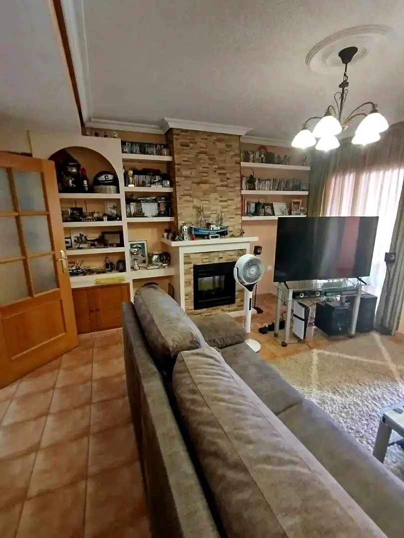 Living room of Detached homes for sale in La Nucia  with Air Conditioner, Heating and Private garden
