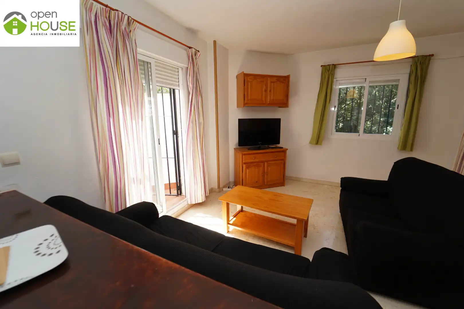 Sala de estar de Piso de alquiler en Güéjar Sierra con Aire acondicionado, Terraza y Amueblado