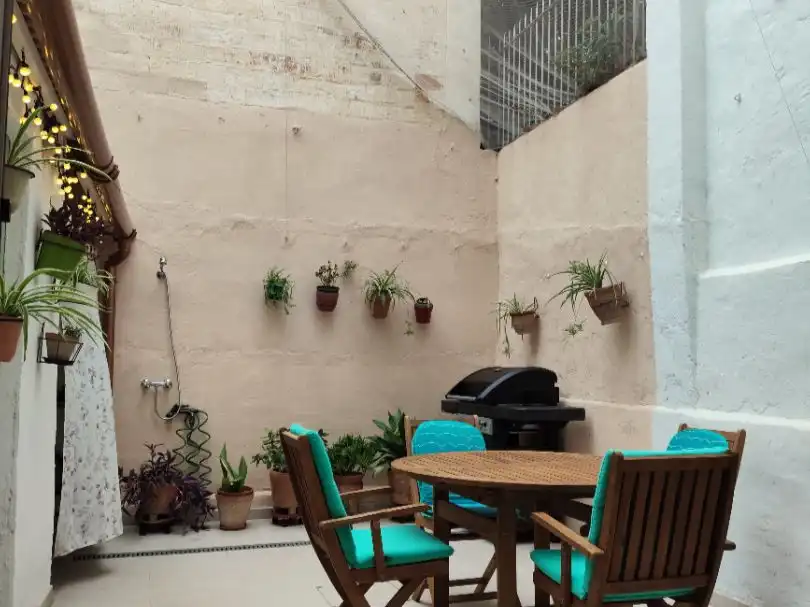 Terrassa de Casa adosada en venda en Vilanova i la Geltrú amb Aire condicionat, Terrassa i Balcó