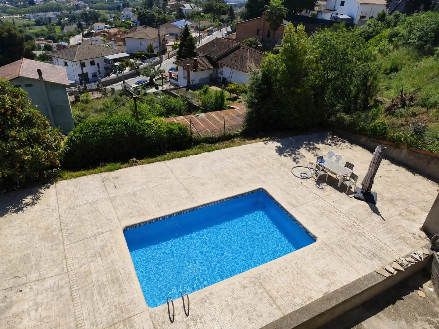 Piscina de Casa o xalet en venda en Lliçà de Vall amb Aire condicionat, Calefacció i Jardí privat