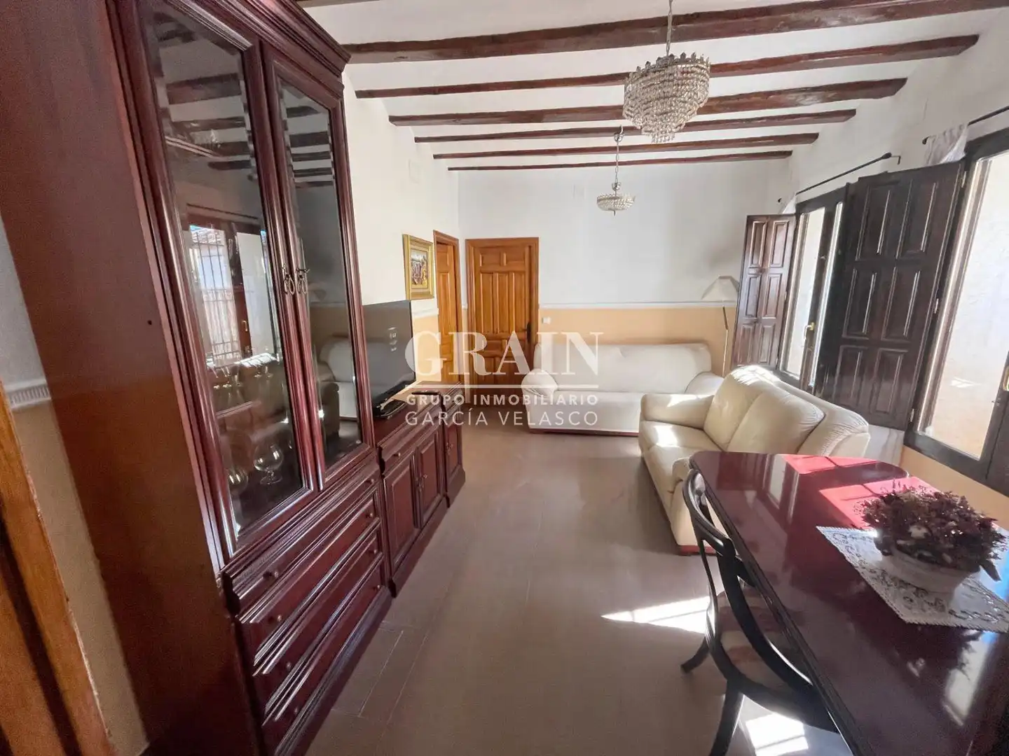 Sala de estar de Casa o chalet en venta en Chinchilla de Monte-Aragón con Calefacción y Trastero