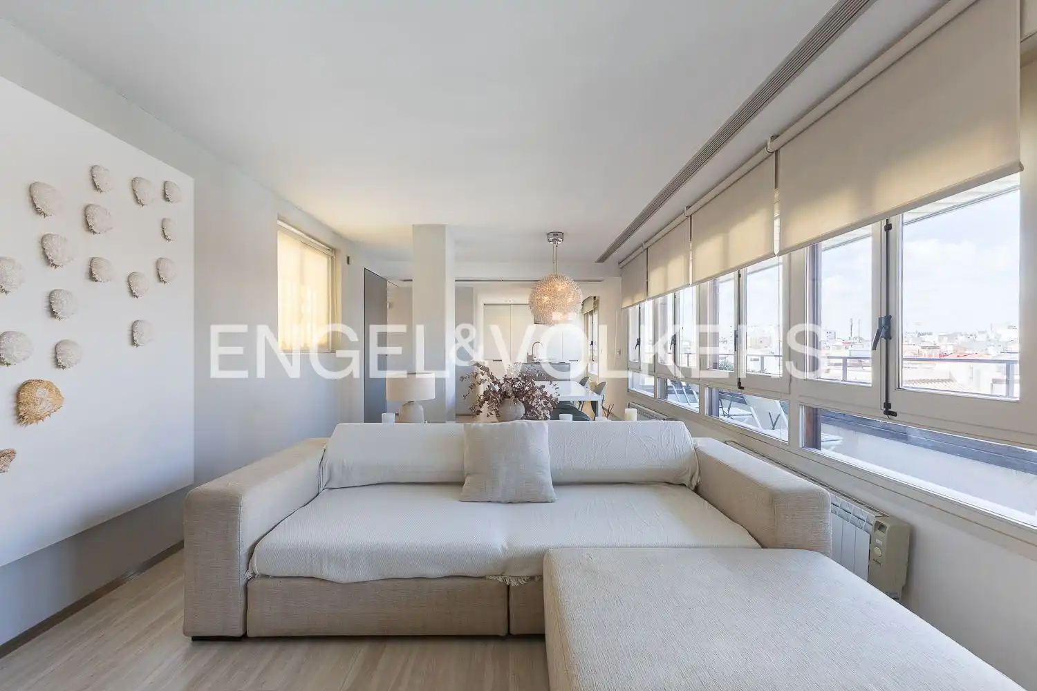 Wohnzimmer von Wohnung zum Verkauf in Valencia mit Klimaanlage, Heizung und Möbliert
