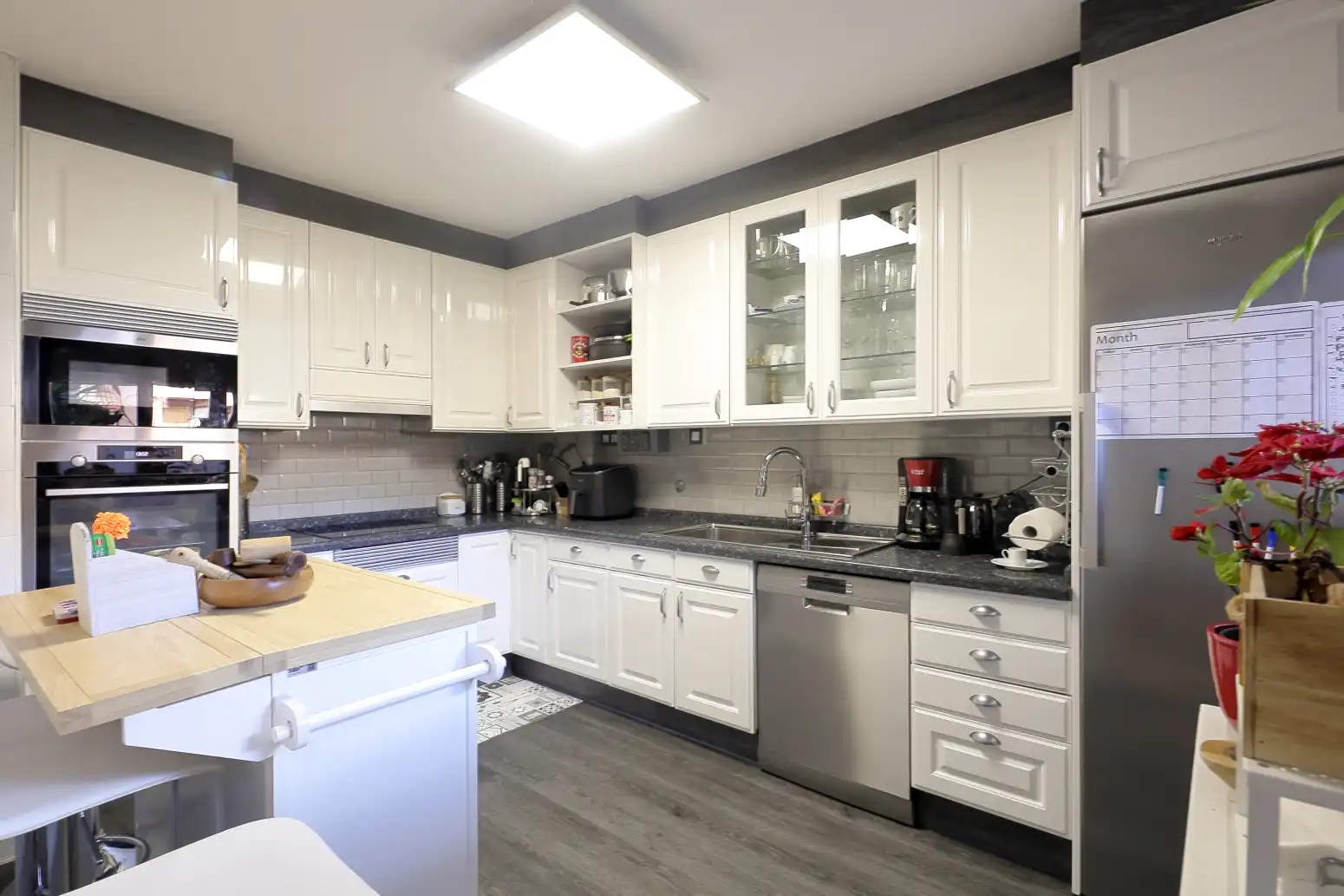 Cocina de Casa o chalet en venta en Siero con Calefacción, Jardín privado y Parquet