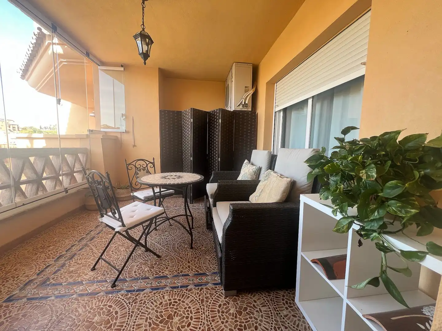 Terrassa de Apartament en venda en Mijas amb Aire condicionat, Terrassa i Traster