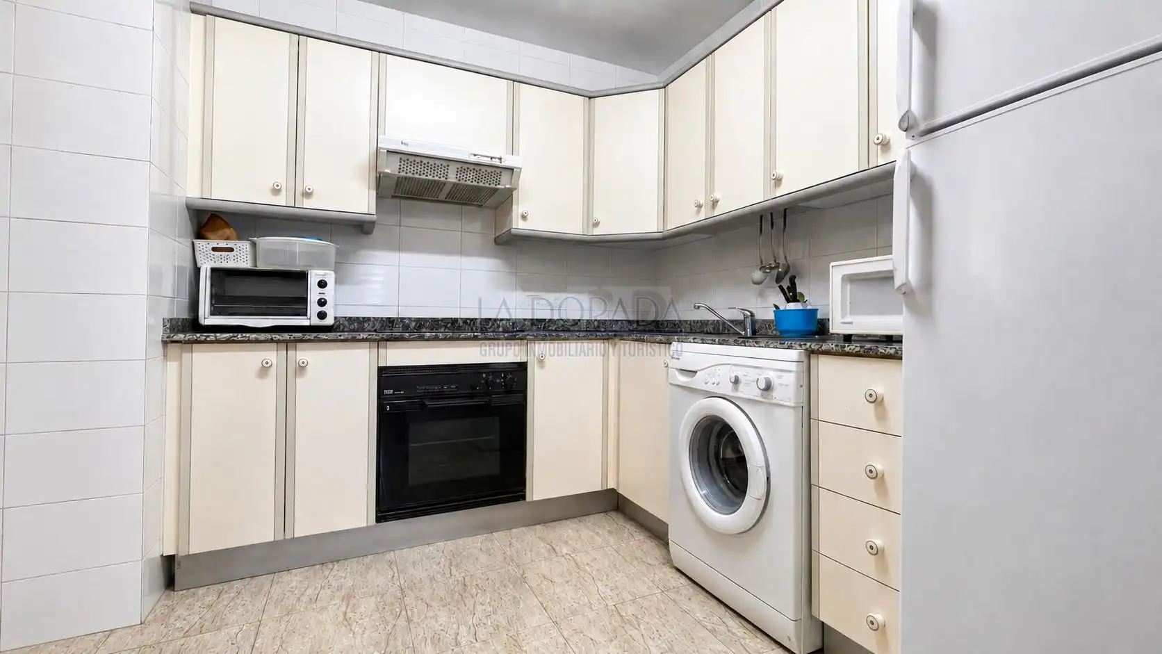 Kitchen of Flat for sale in Cambrils  with Air Conditioner, Terrace and Furnished