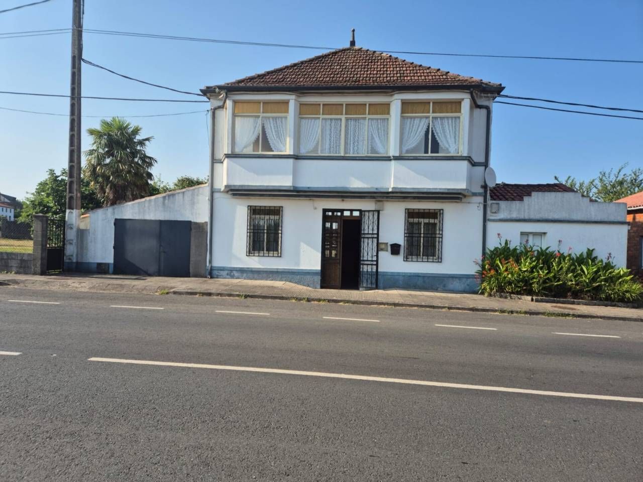 Vista exterior de Casa o chalet en venta en Boimorto con Calefacción y Jardín privado