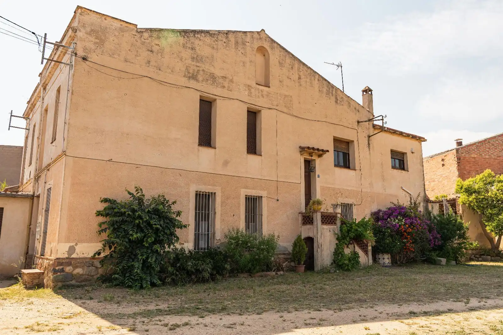 Vista exterior de Finca rústica en venda en La Garriga amb Calefacció, Jardí privat i Terrassa