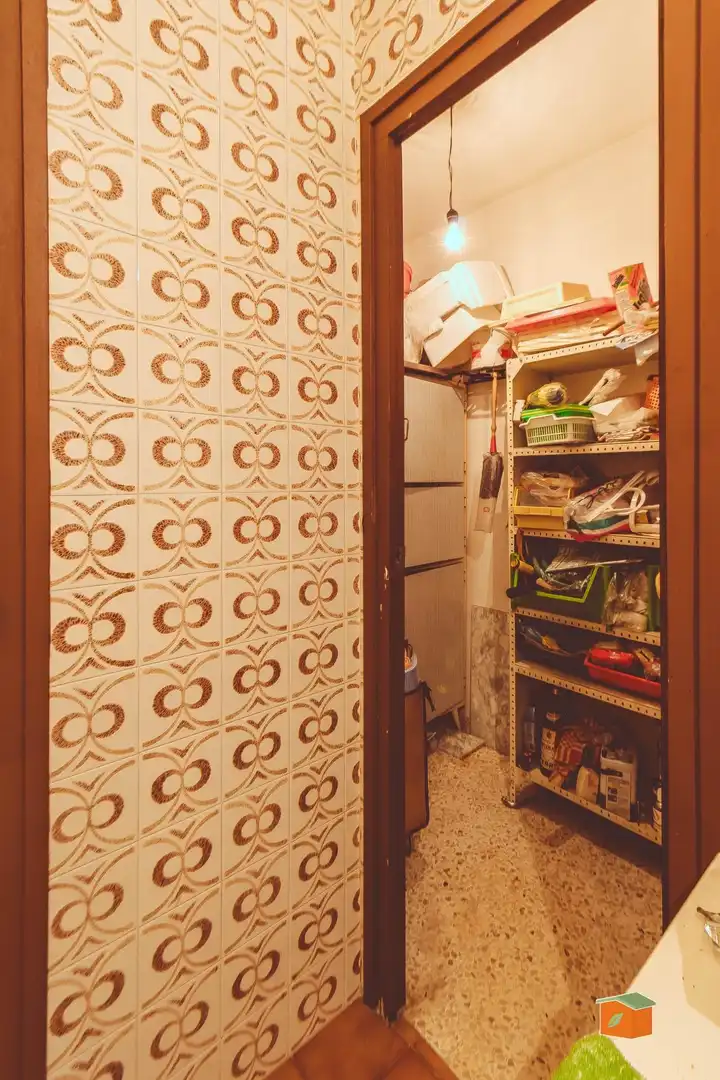 Cocina de Piso en venta en Santa Bàrbara con Amueblado y Balcón