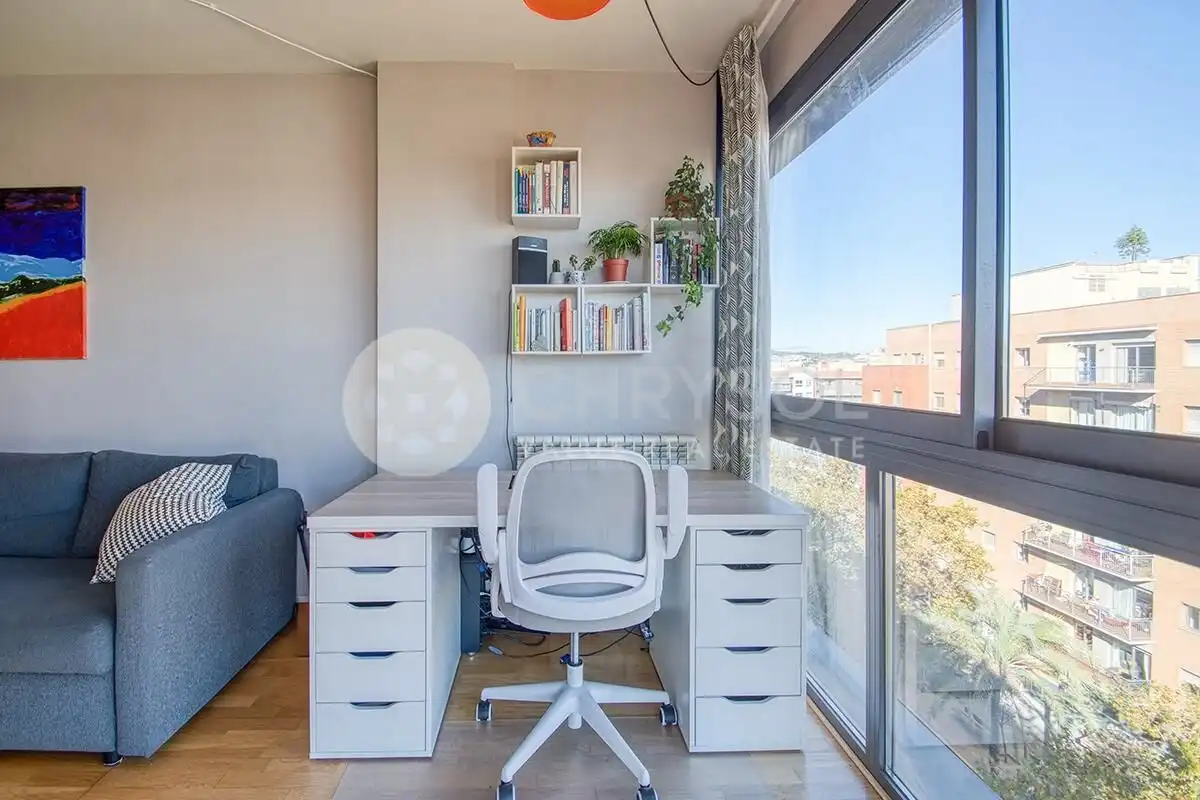 Bedroom of Flat for sale in Barcelona  with Air Conditioner, Heating and Private garden
