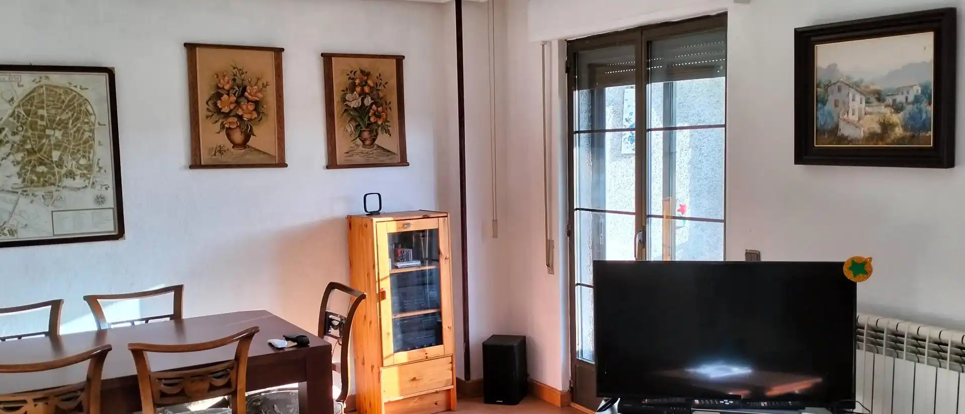 Sala d'estar de Casa adosada en venda en Salamanca amb Calefacció i Terrassa