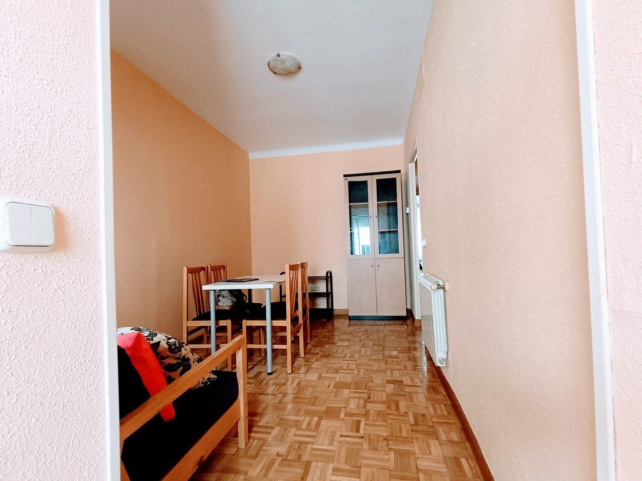 Bedroom of Flat to rent in  Madrid Capital  with Heating, Terrace and Furnished