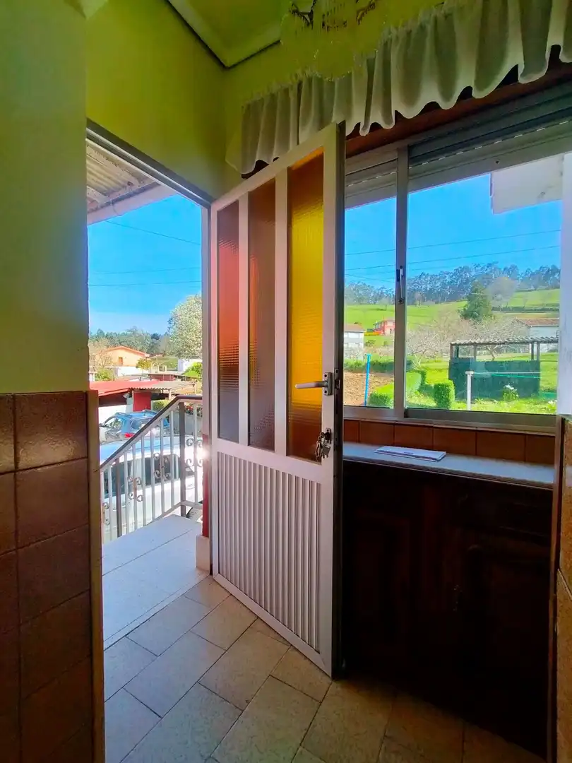 Terraza de Finca rústica en venta en Soto del Barco con Jardín privado, Terraza y Trastero