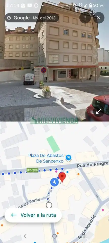 Vista exterior de Pis en venda en Sanxenxo amb Terrassa i Moblat