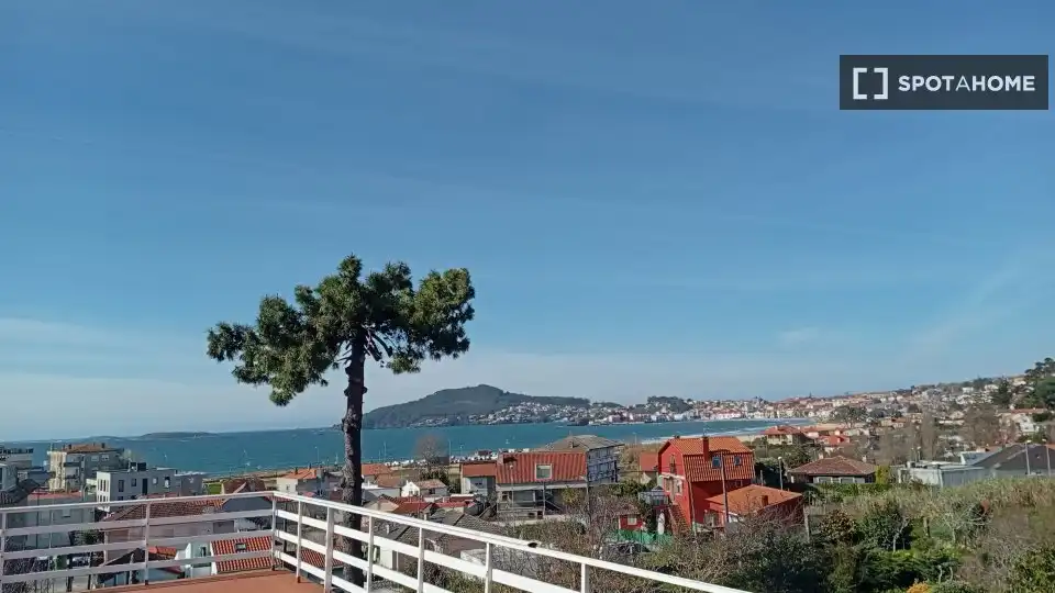 Apartamento para compartir en Nigrán con Aire acondicionado, Terraza y Amueblado