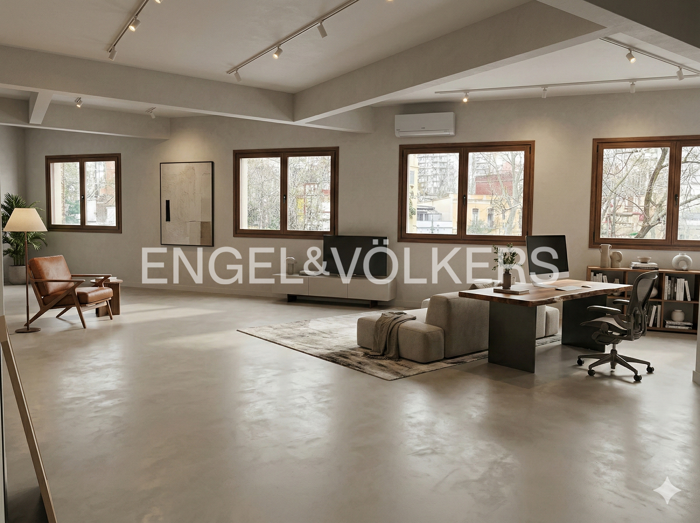 Sala d'estar de Pis en venda en  Barcelona Capital amb Calefacció