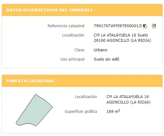 Wohnbaugrundstück zum Verkauf in Camino Atalayuela 16, imagen 4
