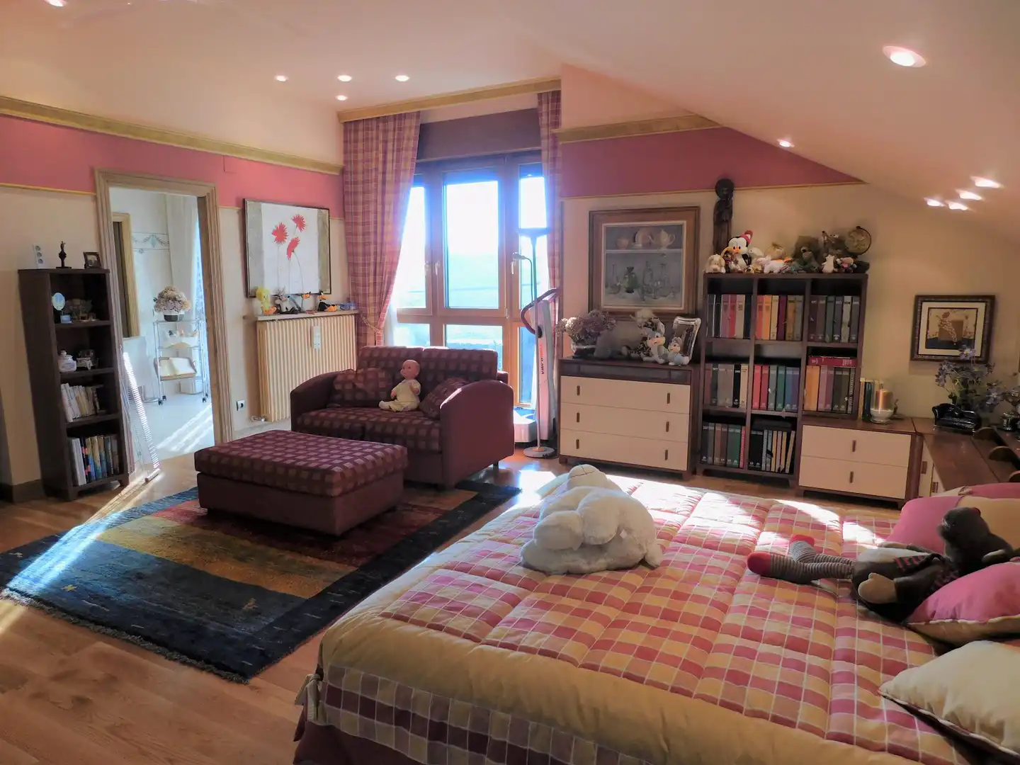 Habitación de Casa o chalet en venta en Zizur Mayor / Zizur Nagusia con Calefacción, Jardín privado y Terraza