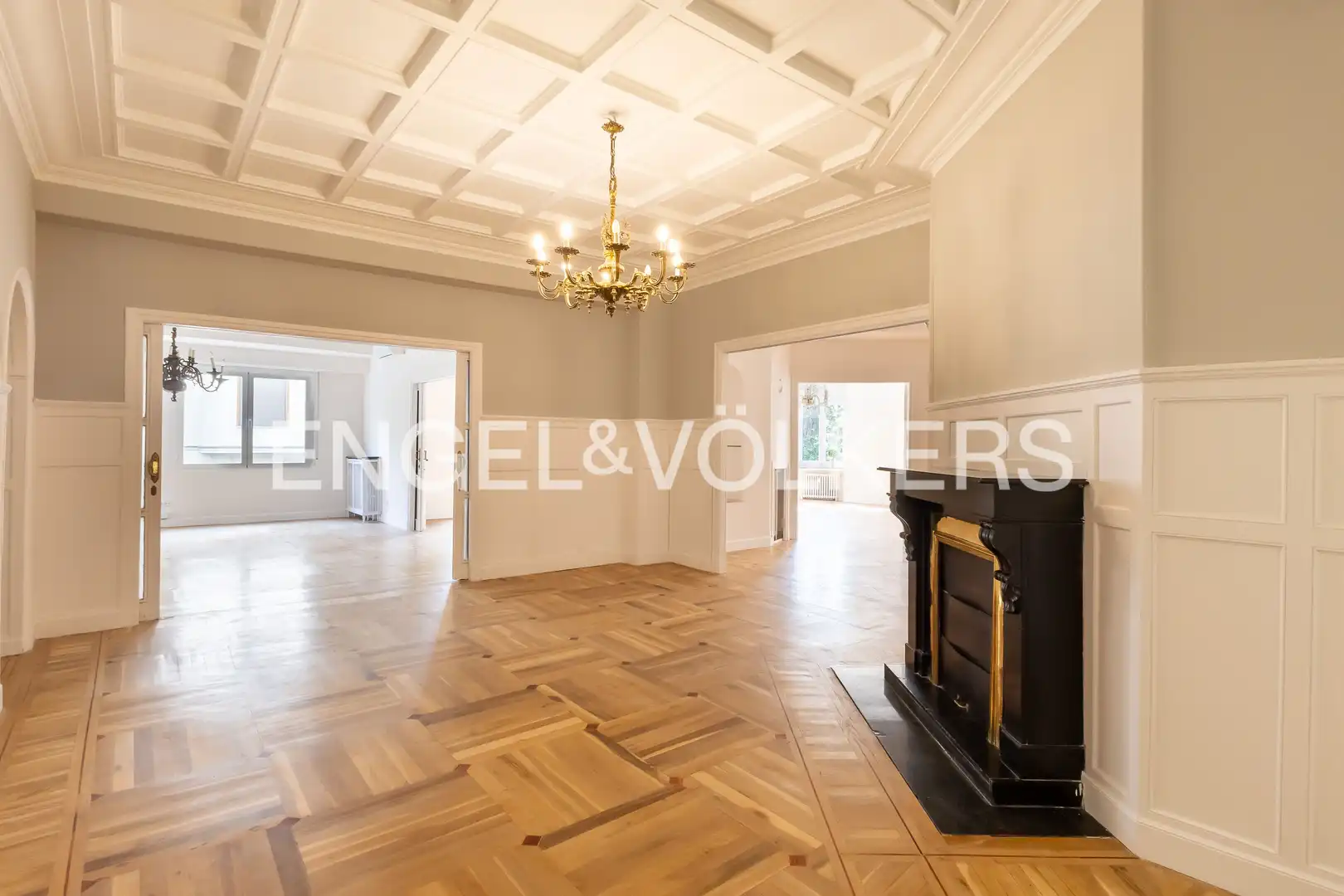 Living room of Flat for rent in Madrid  with Air Conditioner, Heating and Balcony