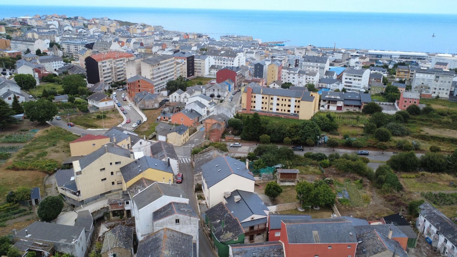 Exterior view of Single-family semi-detached for sale in Burela