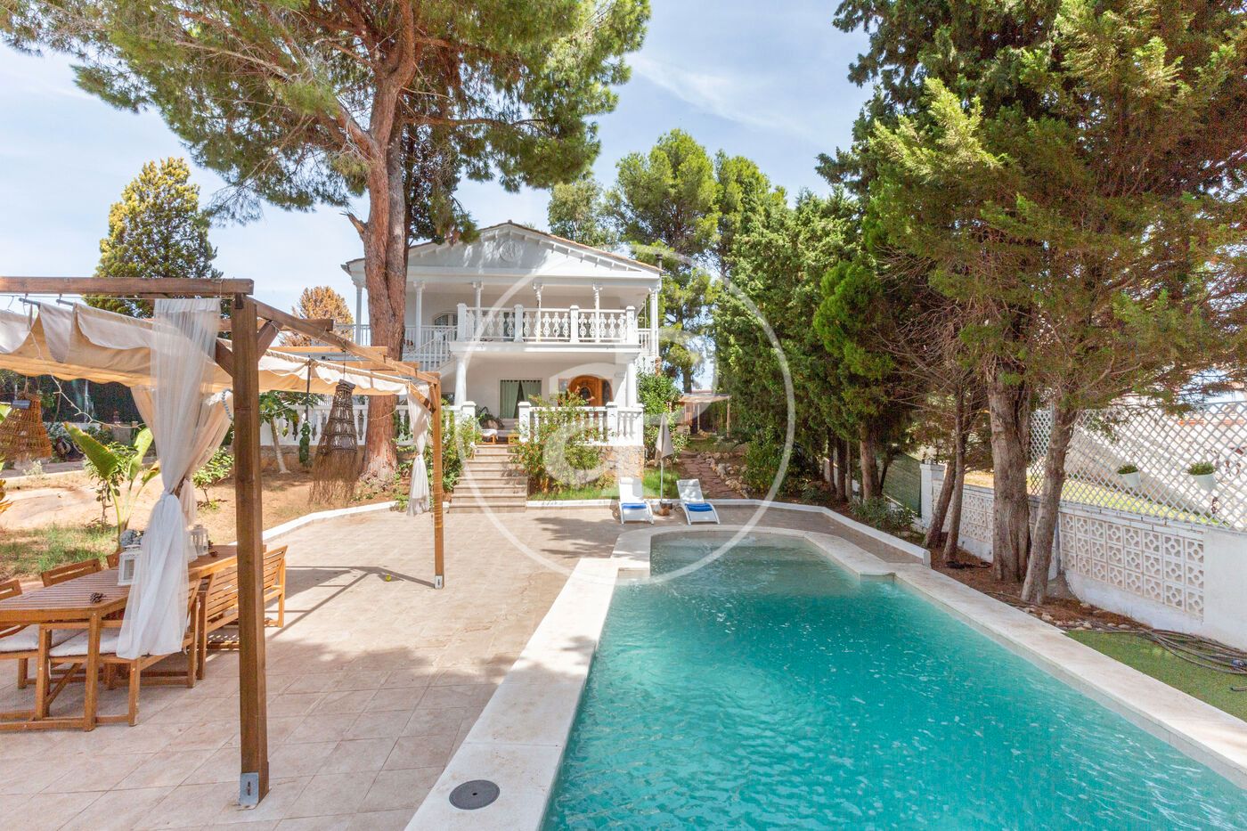 Exterior view of House or chalet for sale in Alginet  with Heating, Private garden and Terrace