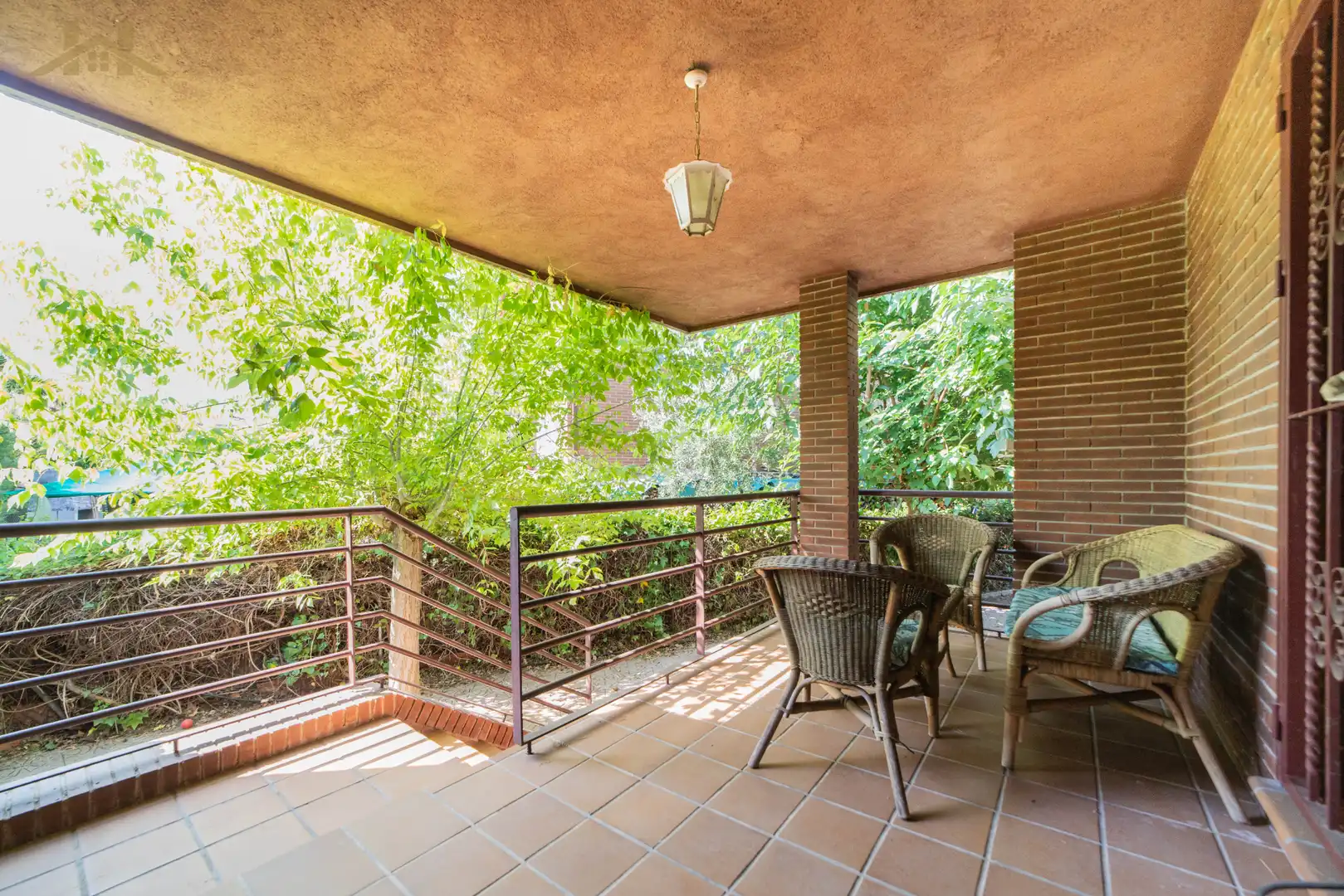 Terrace of Detached homes for sale in Villanueva de la Cañada  with Heating, Private garden and Alarm