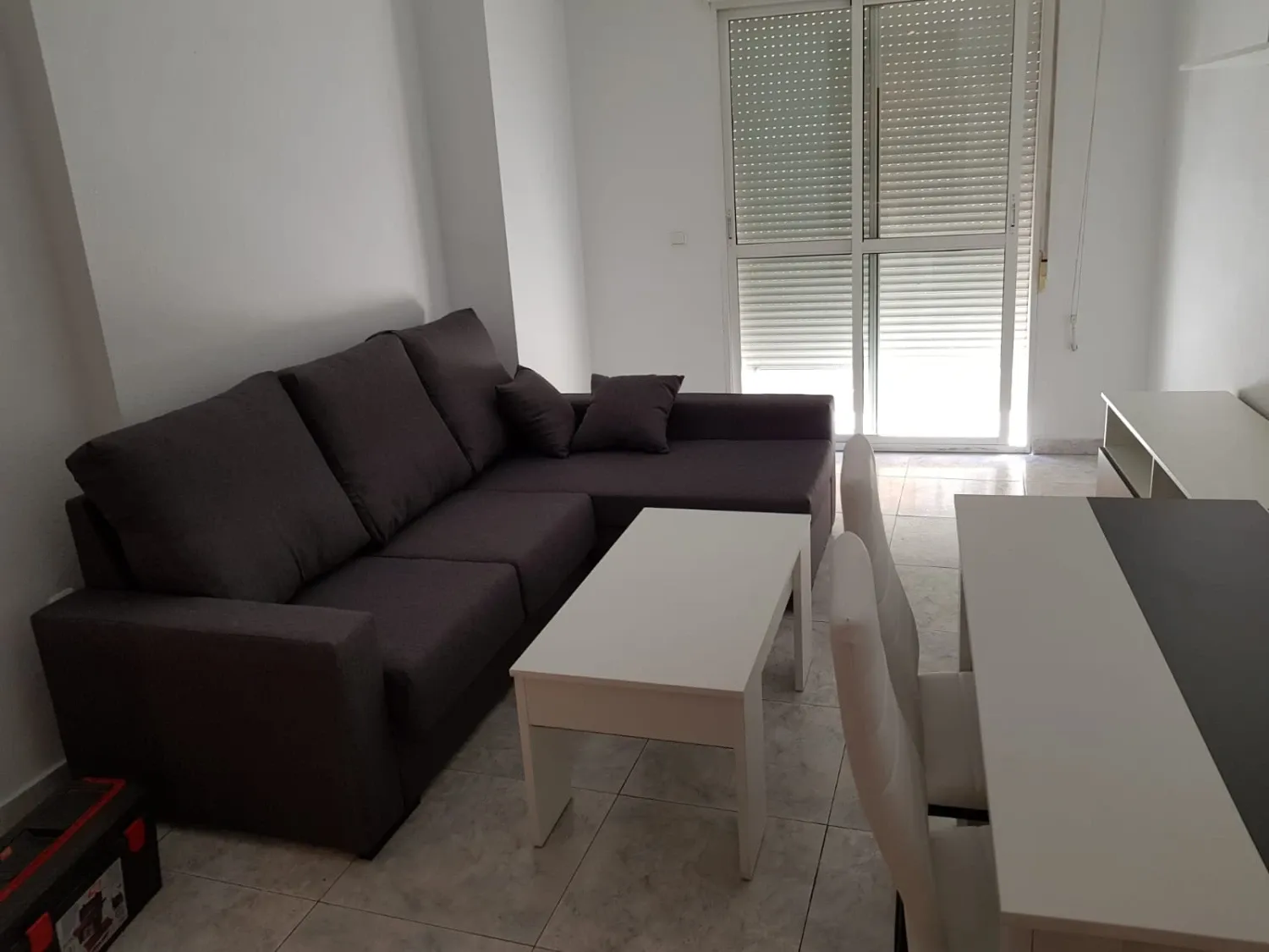 Living room of Flat to rent in  Murcia Capital  with Air Conditioner, Heating and Storage room