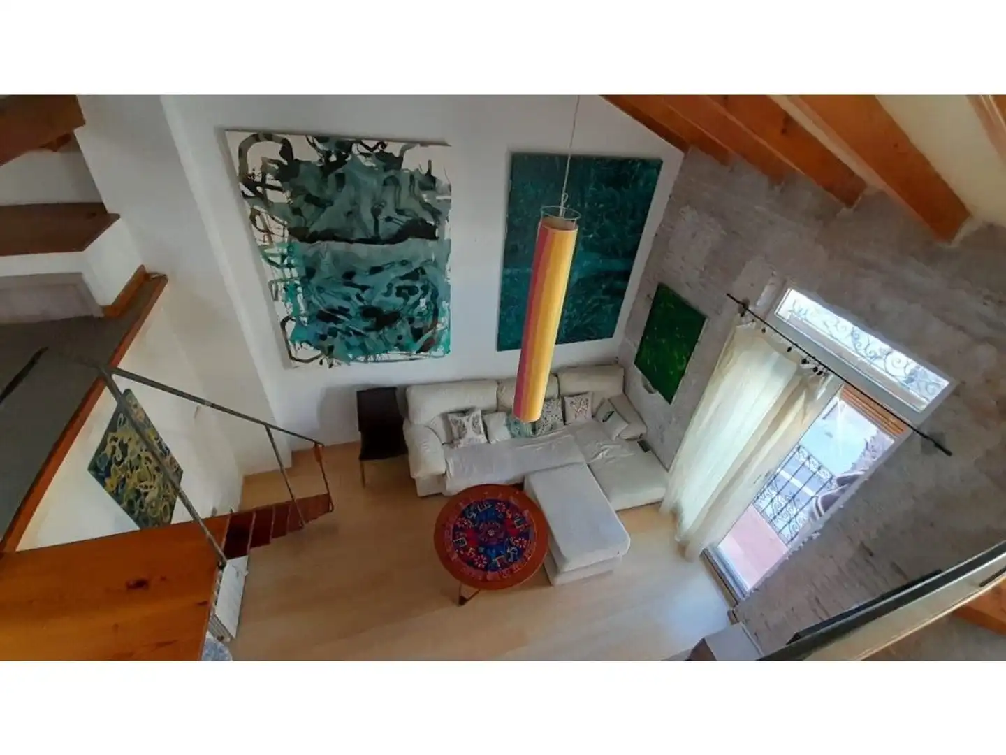 Sala de estar de Piso en venta en Algemesí con Terraza, Amueblado y Balcón