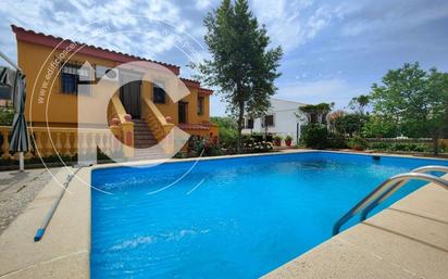 Swimming pool of House or chalet for sale in Pinos Genil  with Air Conditioner, Terrace and Swimming Pool