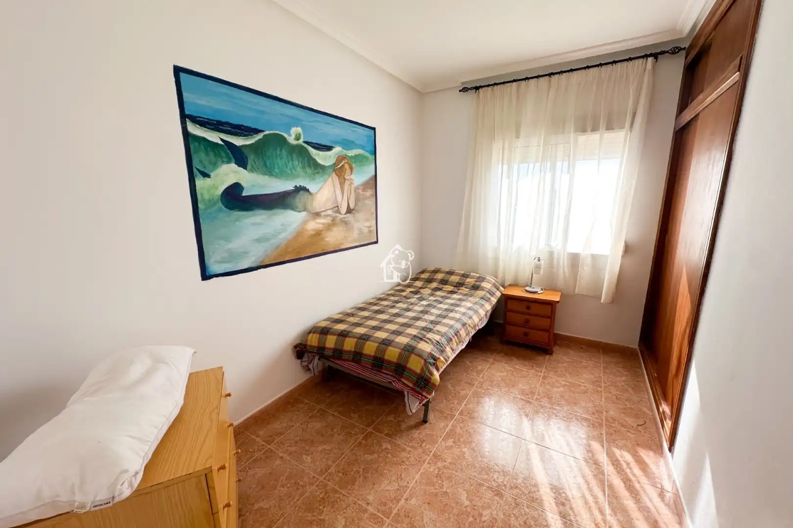 Schlafzimmer von Country house zur Miete in Pilar de la Horadada mit Privatgarten, Terrasse und Abstellraum