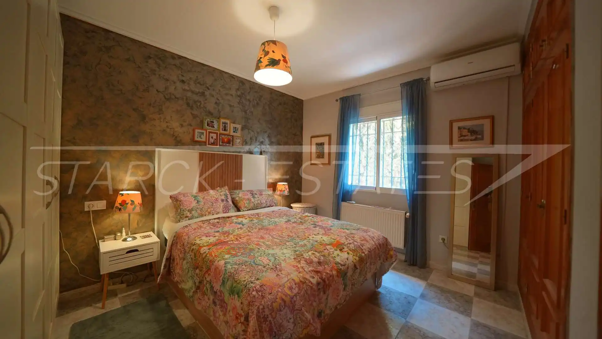 Bedroom of Houses for sale in El Ràfol d'Almúnia  with Air Conditioner, Private garden and Swimming Pool