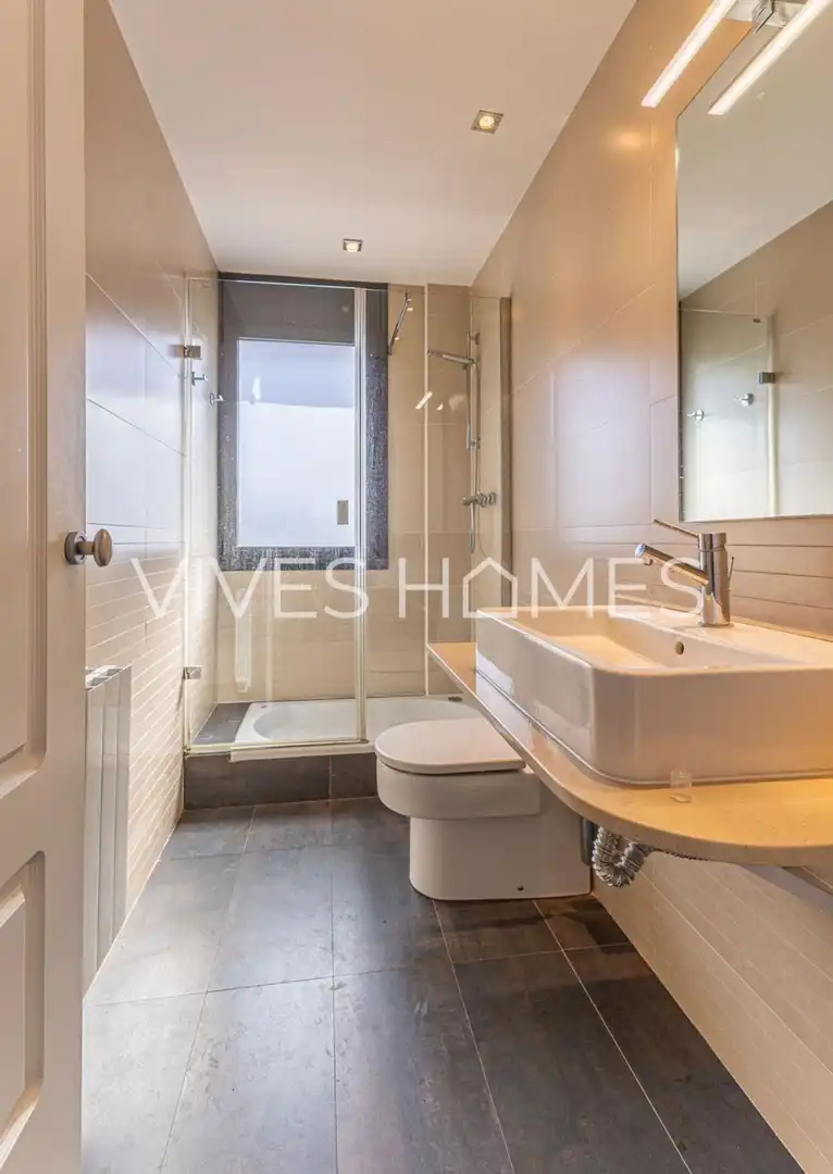 Baño de Casa o chalet en venta en Caldes d'Estrac con Aire acondicionado, Calefacción y Jardín privado