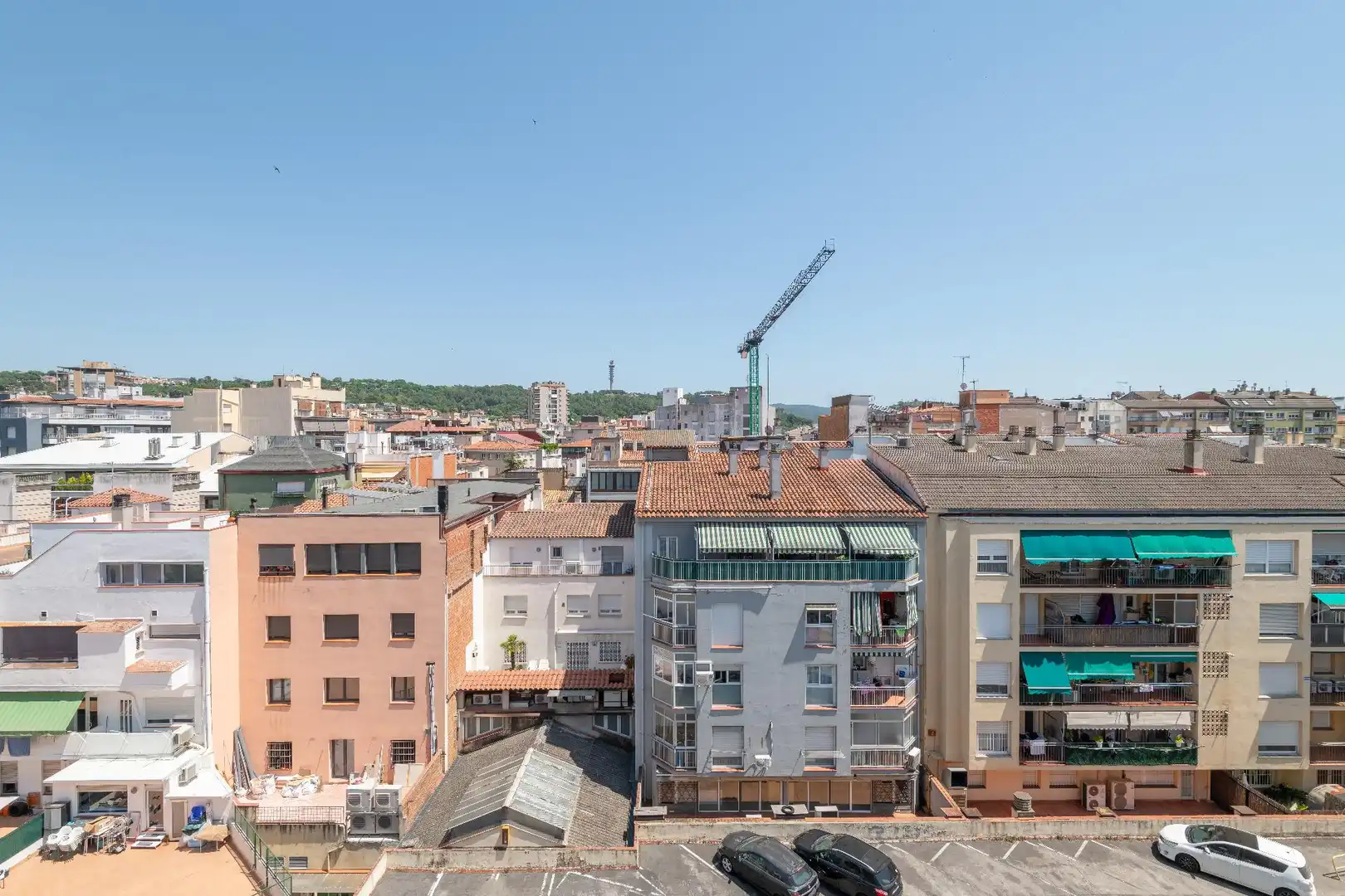 Vista exterior de Piso en venta en Girona con Aire acondicionado, Calefacción y Balcón