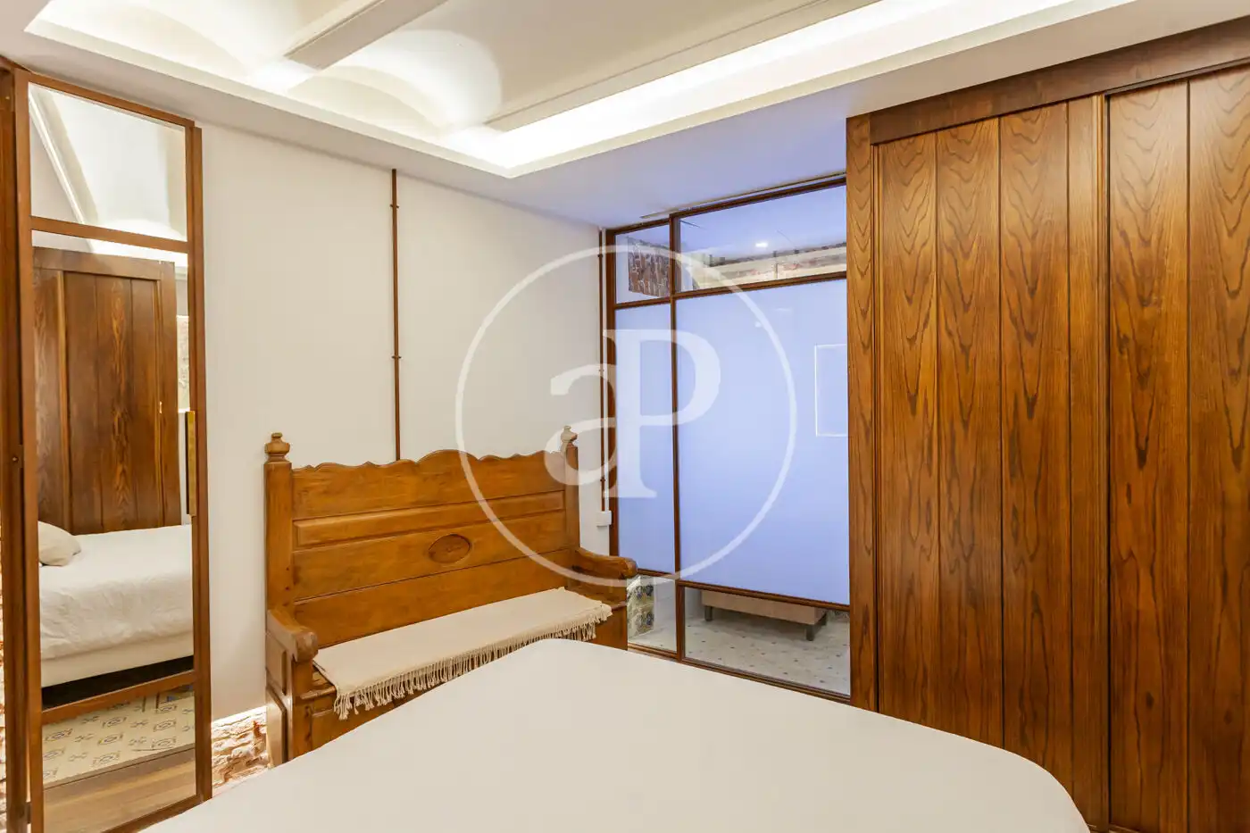 Bedroom of Flat for sale in Madrid  with Air Conditioner, Heating and Furnished