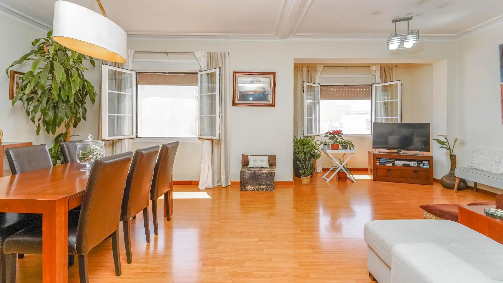 Sala d'estar de Pis en venda en  Palma de Mallorca amb Aire condicionat, Calefacció i Parquet