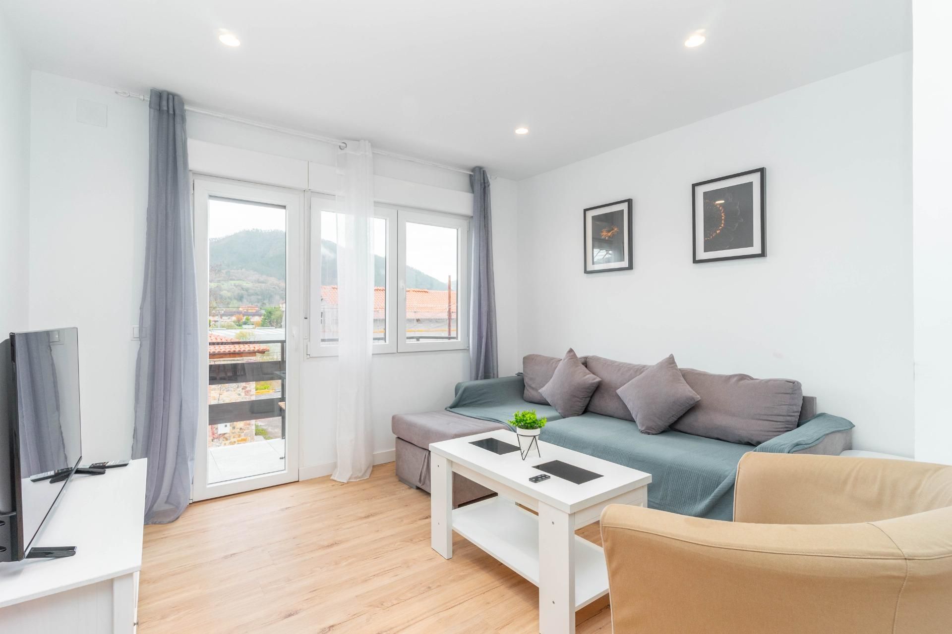 Living room of Flat for sale in Parres  with Heating and Terrace