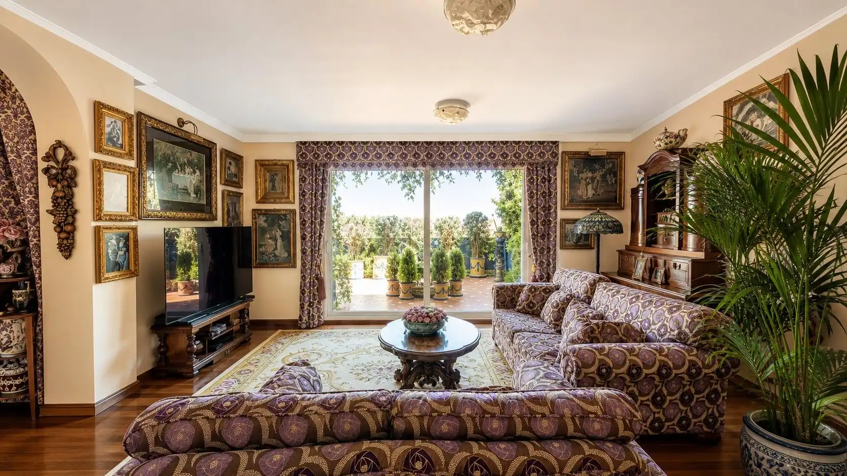Sala de estar de Ático en venta en Torremolinos con Aire acondicionado, Calefacción y Terraza