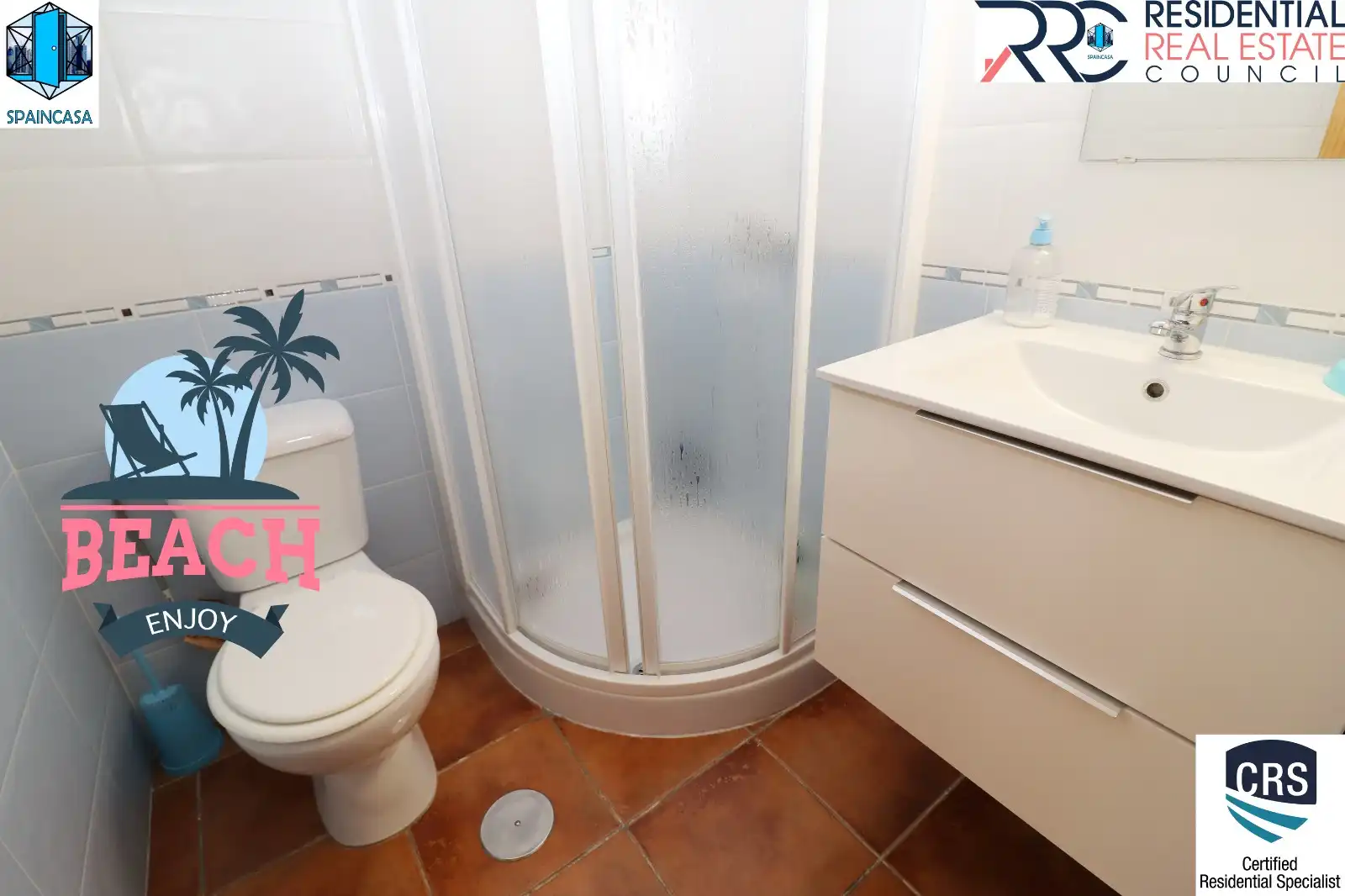 Baño de Casa adosada en venta en Cartaya con Alarma