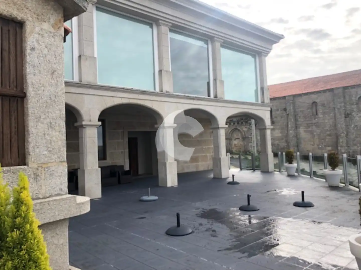 Exterior view of Houses for rent in Xunqueira de Espadanedo  with Heating, Private garden and Terrace