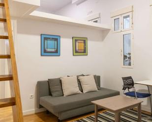 Sala d'estar de Apartament per a compartir en  Madrid Capital amb Aire condicionat i Terrassa