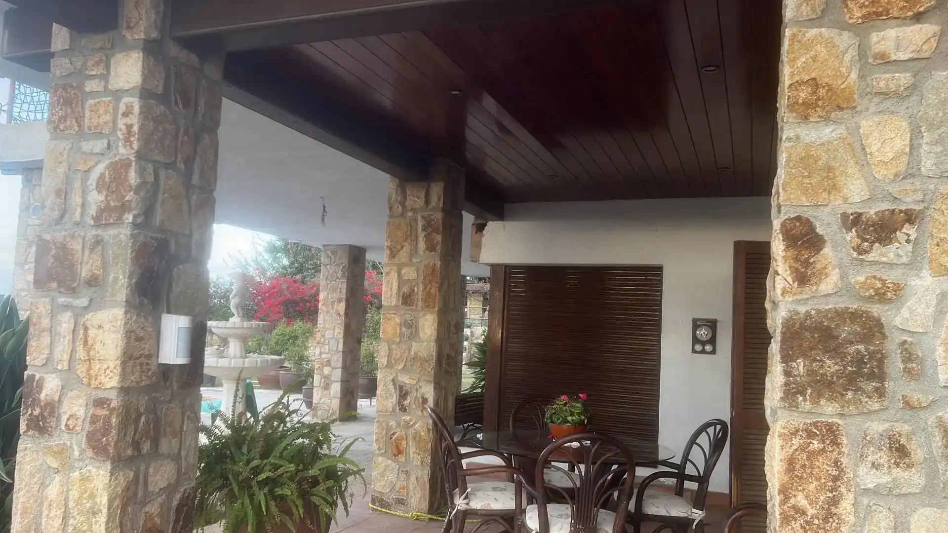 Terrassa de Casa o xalet en venda en Teià amb Aire condicionat, Piscina i Balcó