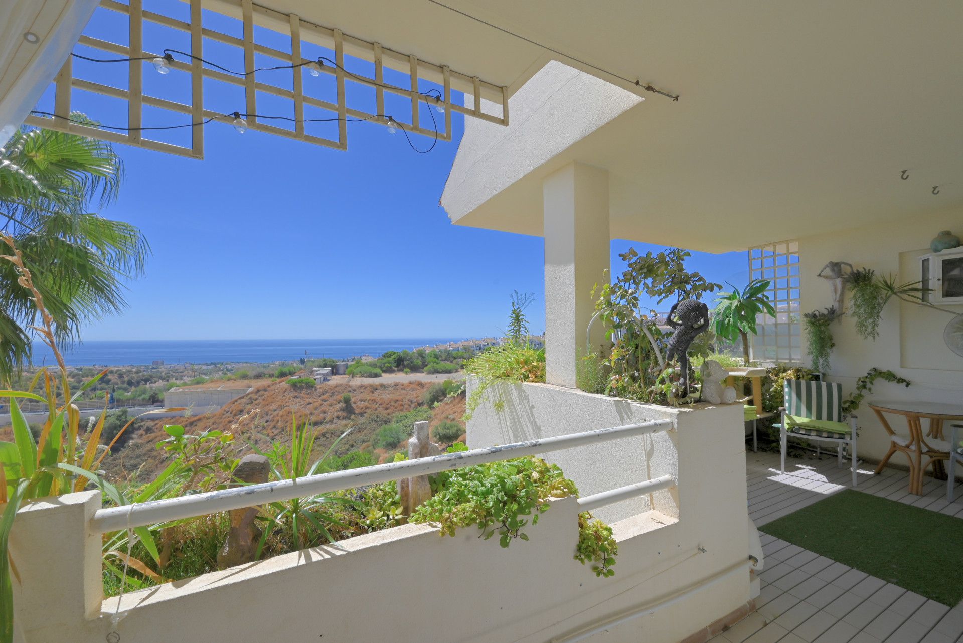 Garden of Apartment for sale in Mijas  with Air Conditioner, Terrace and Swimming Pool
