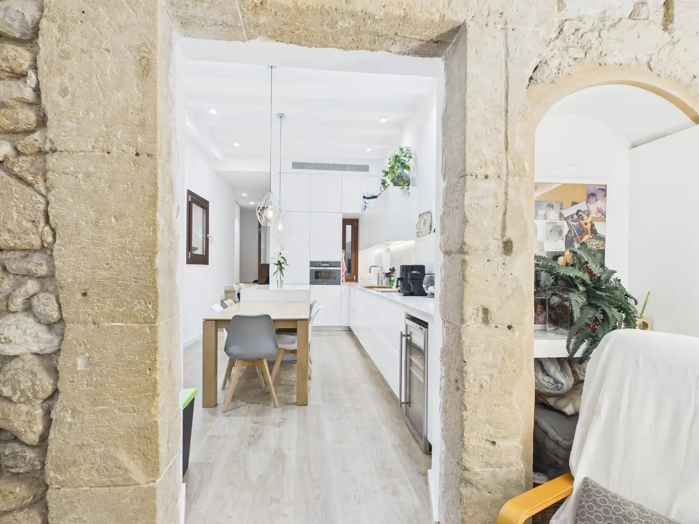 Cuina de Planta baixa en venda en  Palma de Mallorca amb Aire condicionat, Terrassa i Balcó