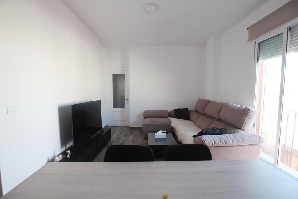 Sala de estar de Piso en venta en Jerez de la Frontera con Aire acondicionado, Parquet y Terraza