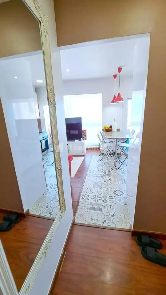 Sala d'estar de Pis en venda en Mataró amb Aire condicionat, Parquet i Balcó