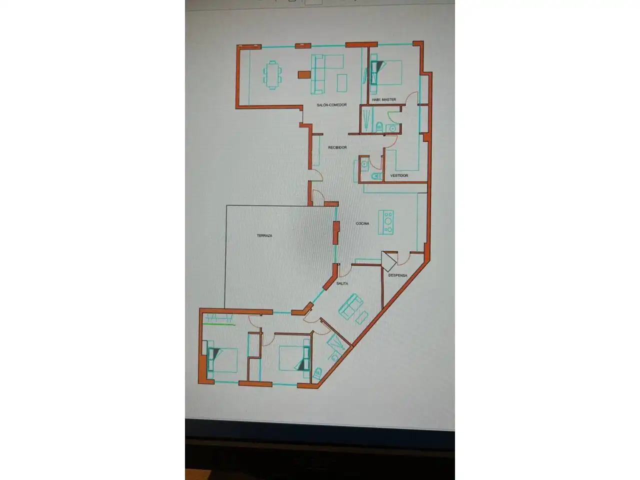 Wohnung zum Verkauf in Ourense Capital  mit Heizung, Parkett und Abstellraum