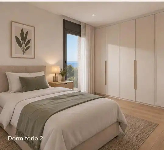 Dormitori de Casa adosada en venda en Gualchos amb Aire condicionat, Jardí privat i Terrassa