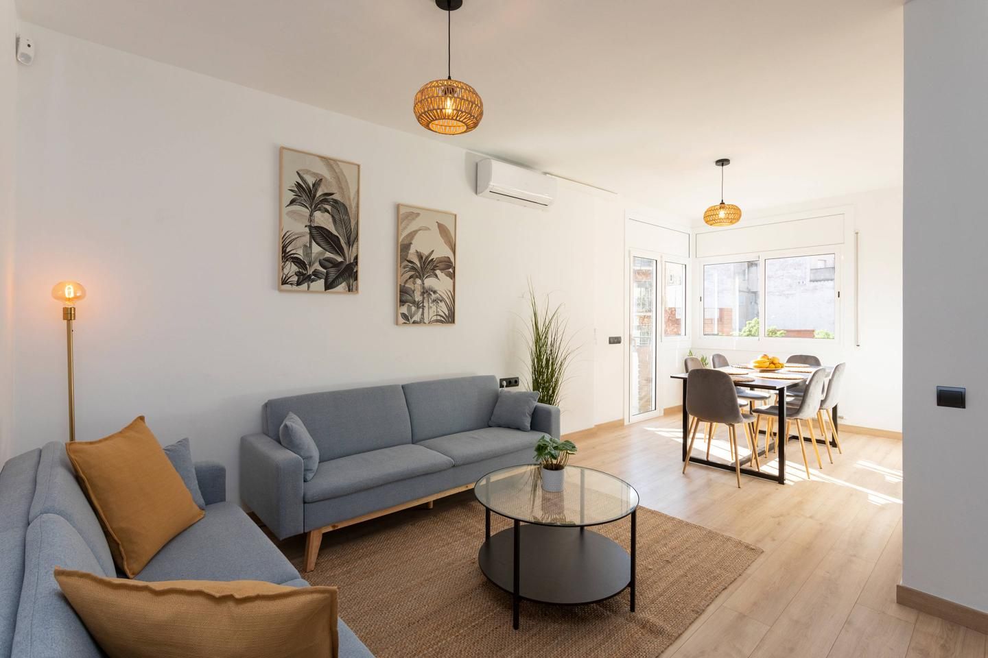 Sala d'estar de Pis de lloguer en L'Hospitalet de Llobregat